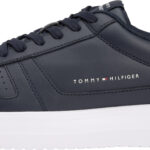 Tommy Hilfiger Lightweight Leather Trainers ανδρικά δερμάτινα sneakers FM0FM05529