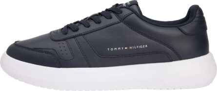 Tommy Hilfiger Lightweight Leather Trainers ανδρικά δερμάτινα sneakers FM0FM05529