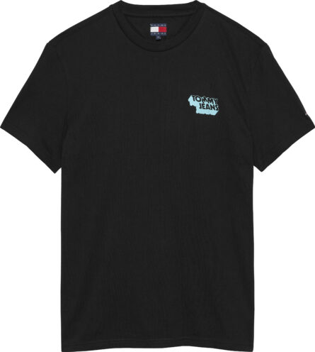 Tommy Hilfiger Stack Logo Slim T-Shirt ανδρικό μπλουζάκι DM0DM21539