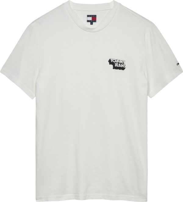Tommy Hilfiger Stack Logo Slim T-Shirt ανδρικό μπλουζάκι DM0DM21539 Tommy Hilfiger Stack Logo Slim T-Shirt ανδρικό μπλουζάκι DM0DM21539