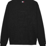 Tommy Hilfiger Waffle Script Crew Sweatshirt ανδρική μπλούζα DM0DM21622
