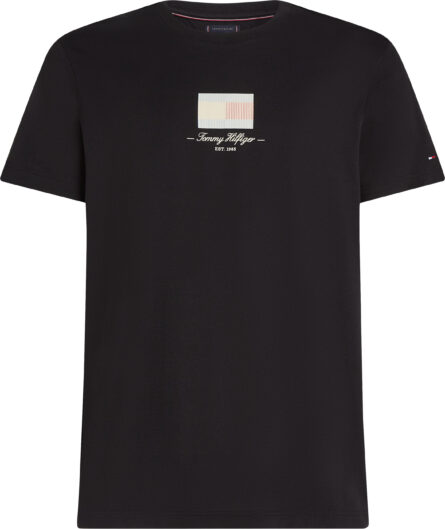 Tommy Hilfiger Ithaca Stripe Flag T-Shirt ανδρικό μπλουζάκι MW0MW39349