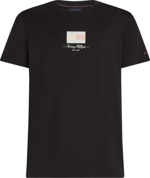 Tommy Hilfiger Ithaca Stripe Flag T-Shirt ανδρικό μπλουζάκι MW0MW39349