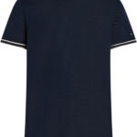 Tommy Hilfiger Smart Casual Tipped Cuff T-Shirt ανδρικό μπλουζάκι MW0MW39778