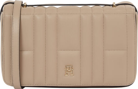 Tommy Hilfiger Monogram Quilted Crossbody Bag γυναικεία τσάντα χιαστί AW0AW17454