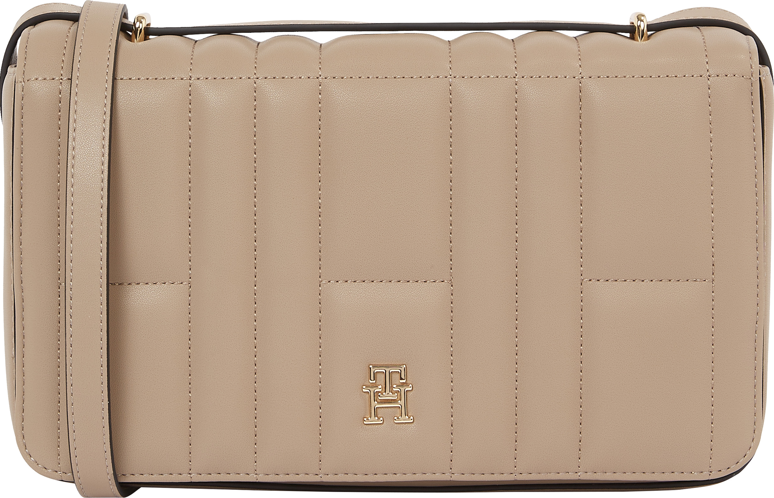 Tommy Hilfiger Monogram Quilted Crossbody Bag γυναικεία τσάντα χιαστί AW0AW17454