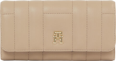 Tommy Hilfiger Monogram Plaque Flag Quilted Wallet γυναικείο πορτοφόλι AW0AW17475
