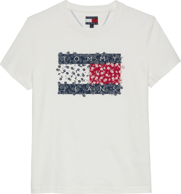 Tommy Hilfiger Floral Flag T-Shirt γυναικεία μπλούζα DW0DW20897 Tommy Hilfiger Floral Flag T-Shirt γυναικεία μπλούζα DW0DW20897