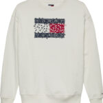 Tommy Hilfiger Floral Flag Crew Neck Sweatshirt γυναικεία μπλούζα DW0DW20933