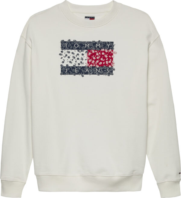Tommy Hilfiger Floral Flag Crew Neck Sweatshirt γυναικεία μπλούζα DW0DW20933 Tommy Hilfiger Floral Flag Crew Neck Sweatshirt γυναικεία μπλούζα DW0DW20933