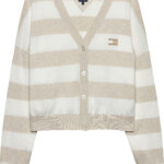 Tommy Hilfiger Relaxed Stripe Cardigan γυναικεία ζακέτα DW0DW20968