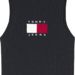 Tommy Hilfiger Ribbed Slim Racerback Tank Top γυναικεία μπλούζα DW0DW20975