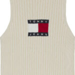 Tommy Hilfiger Ribbed Slim Racerback Tank Top γυναικεία μπλούζα DW0DW20975