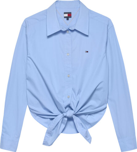 Tommy Hilfiger Self-Tie Relaxed Fit Shirt γυναικείο πουκάμισο DW0DW20990