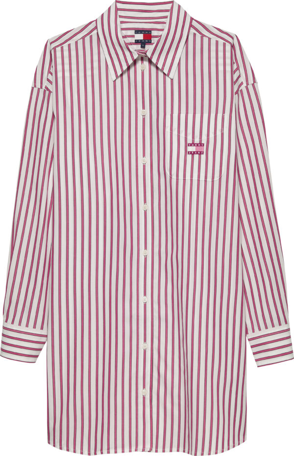 Tommy Hilfiger Oversized Mini Shirt Dress γυναικείο φόρεμα DW0DW21122