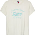 Tommy Hilfiger Essential Logo T-Shirt γυναικεία μπλούζα DW0DW21404