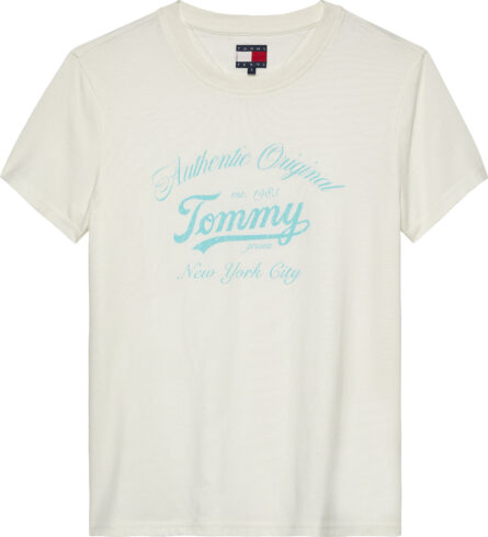 Tommy Hilfiger Essential Logo T-Shirt γυναικεία μπλούζα DW0DW21404