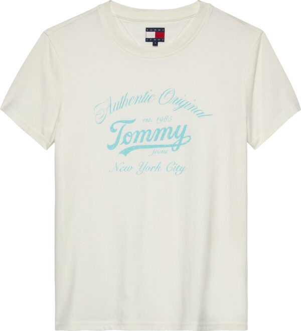 Tommy Hilfiger Essential Logo T-Shirt γυναικεία μπλούζα DW0DW21404