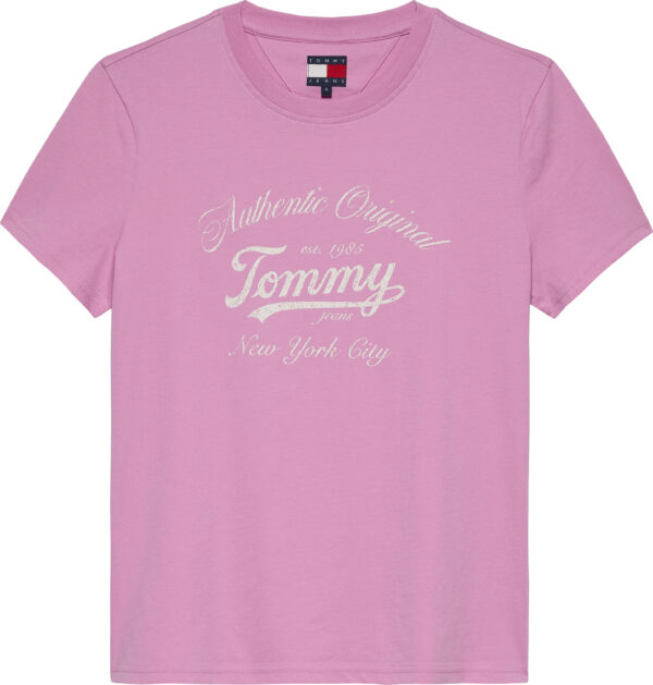 Tommy Hilfiger Essential Logo T-Shirt γυναικεία μπλούζα DW0DW21404