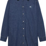 Tommy Hilfiger Relaxed Denim Shirt Dress γυναικείο τζιν φόρεμα DW0DW21420