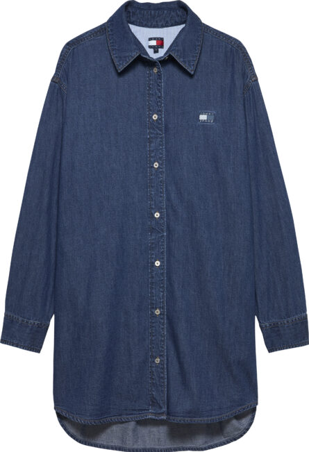 Tommy Hilfiger Relaxed Denim Shirt Dress γυναικείο τζιν φόρεμα DW0DW21420