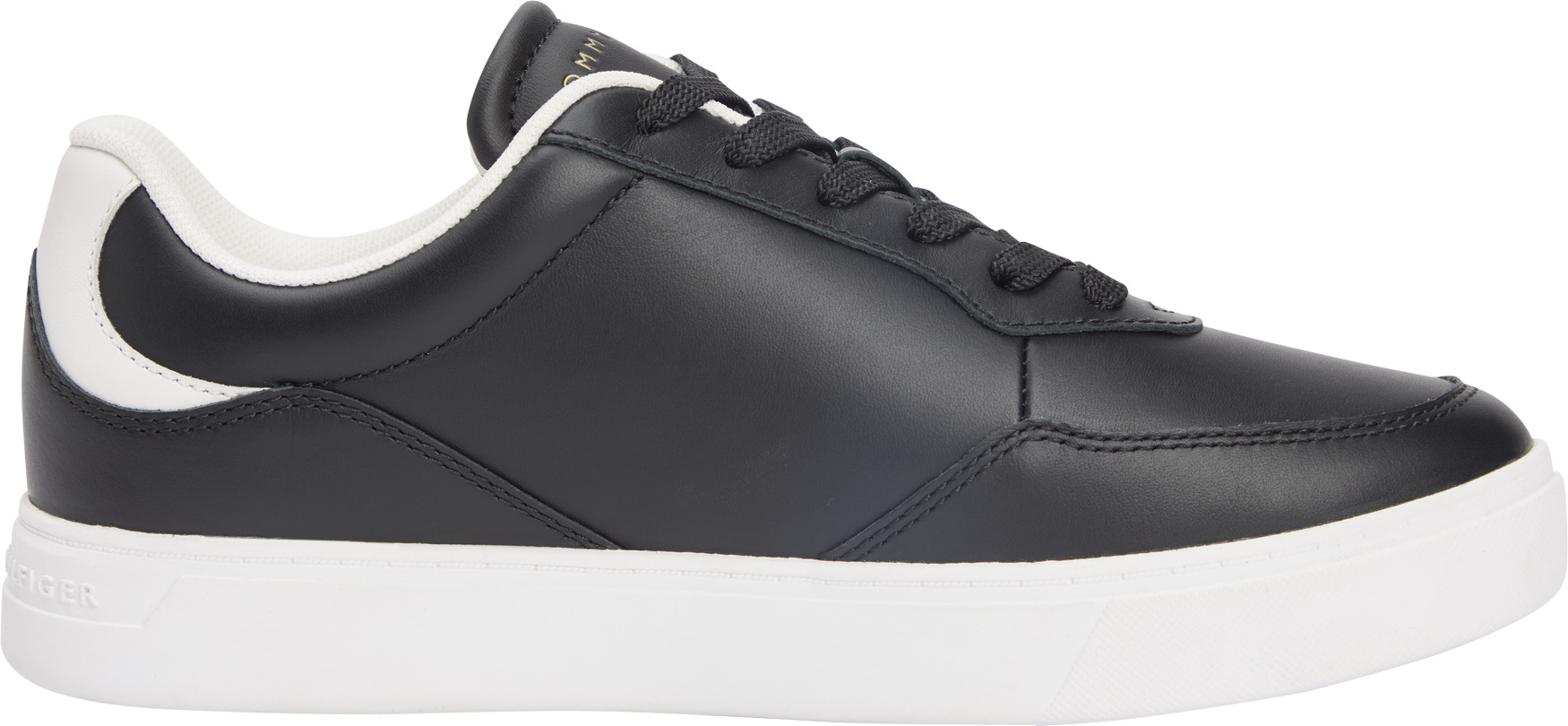 Tommy Hilfiger Leather Embossed Cupsole Trainers γυναικεία sneakers FW0FW08689