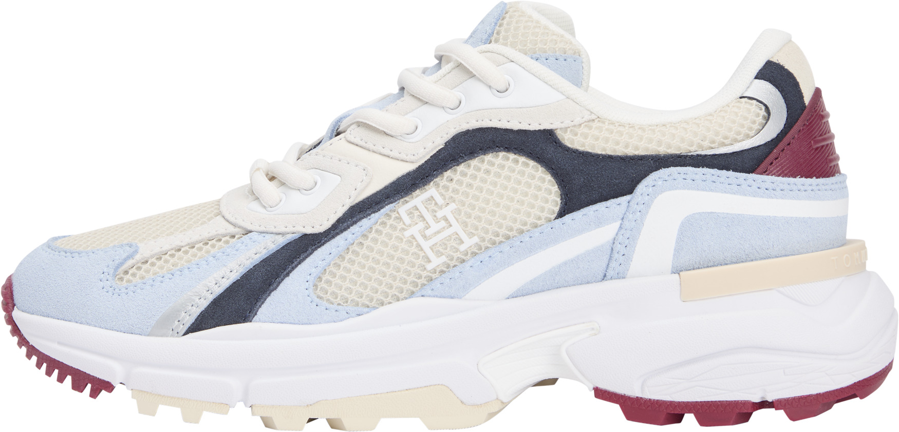 Tommy Hilfiger Monogram Mesh Panel Cleat Trainers γυναικεία αθλητικά παπούτσια FW0FW08692