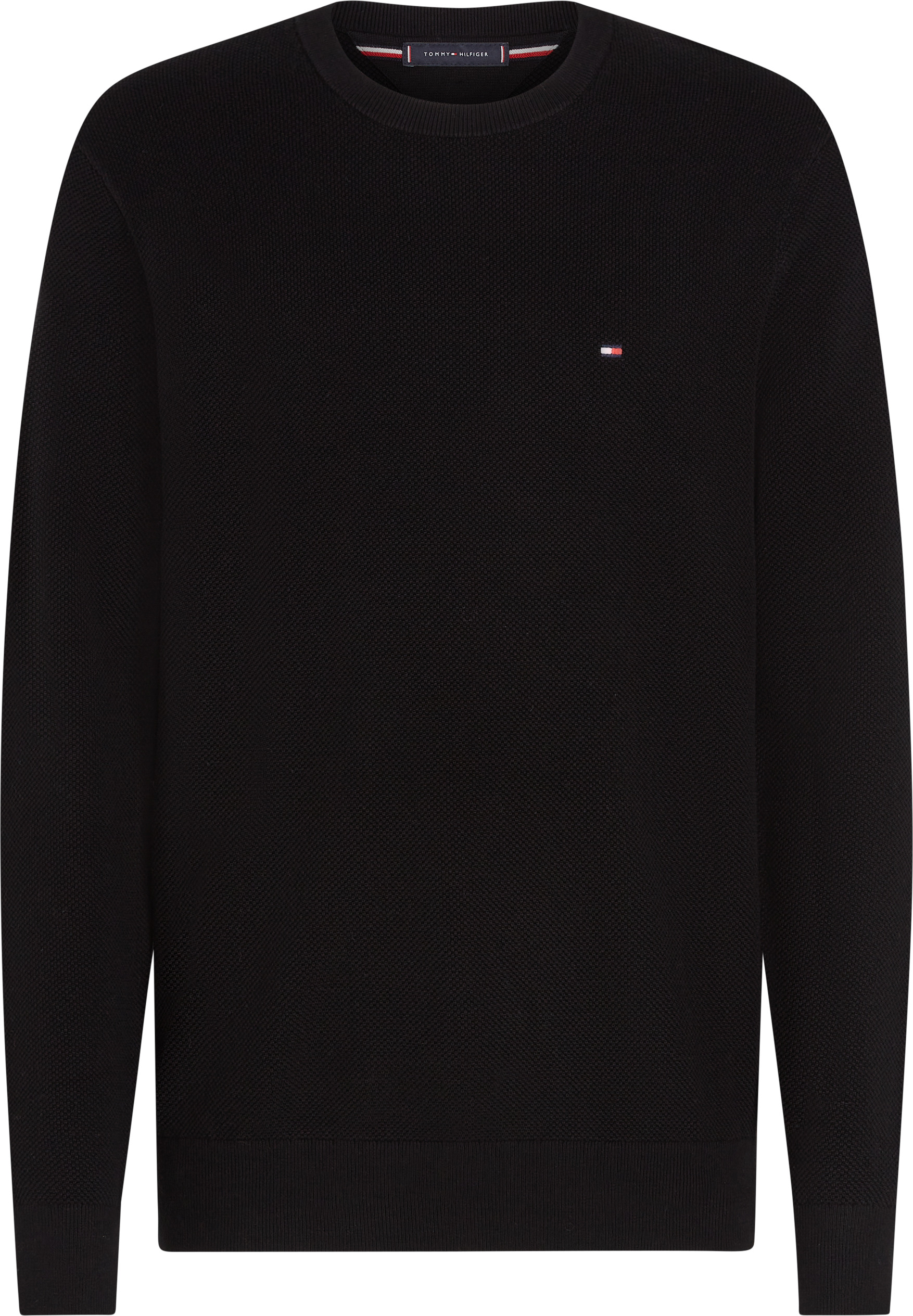 Tommy Hilfiger Flag Embroidery Crew Neck Jumper ανδρική μπλούζα MW0MW36347