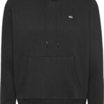 Tommy Hilfiger Flag Embroidery Drawstring Hoody γυναικεία μπλούζα φούτερ DW0DW19958