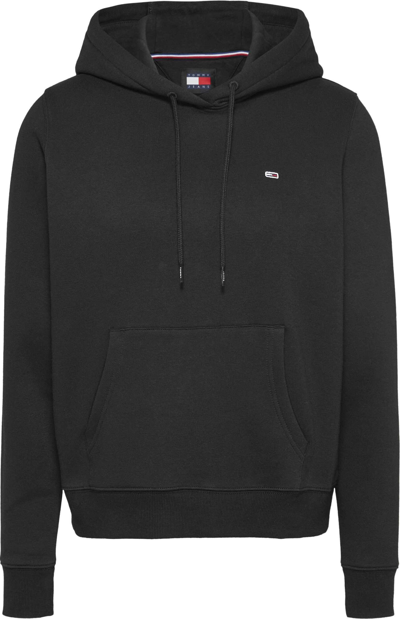 Tommy Hilfiger Flag Embroidery Drawstring Hoody γυναικεία μπλούζα φούτερ DW0DW19958