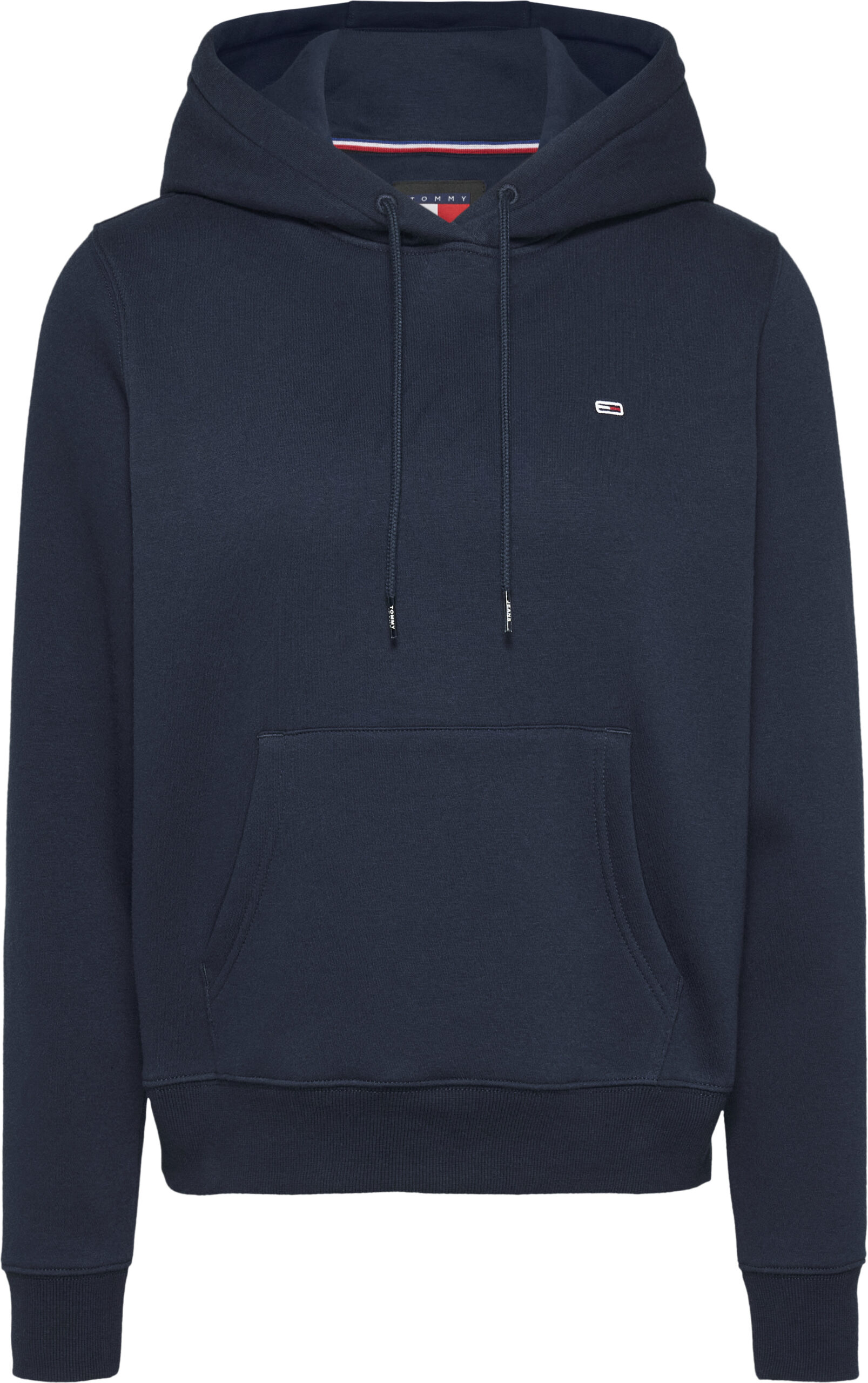 Tommy Hilfiger Flag Embroidery Drawstring Hoody γυναικεία μπλούζα φούτερ DW0DW19958