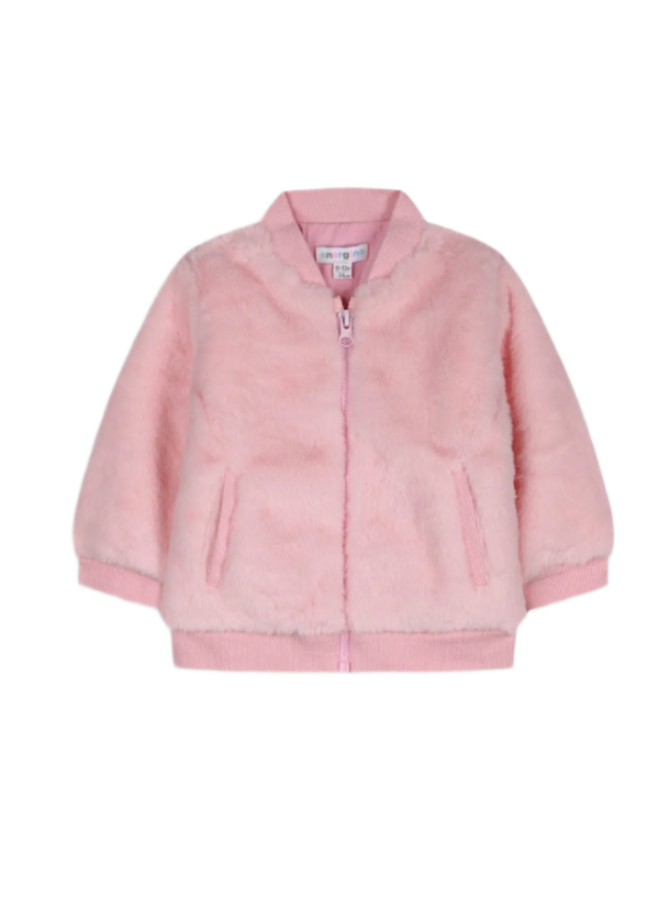 Energiers βρεφικό γούνινο μπουφανάκι για νεογέννητο κοριτσάκι 14-125403-5 Energiers βρεφικό γούνινο μπουφανάκι για νεογέννητο κοριτσάκι 14-125403-5