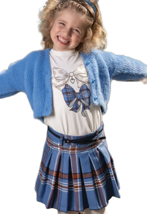 Energiers παιδική καρώ φούστα για κορίτσι 15-125305-3 Energiers παιδική καρώ φούστα για κορίτσι 15-125305-3