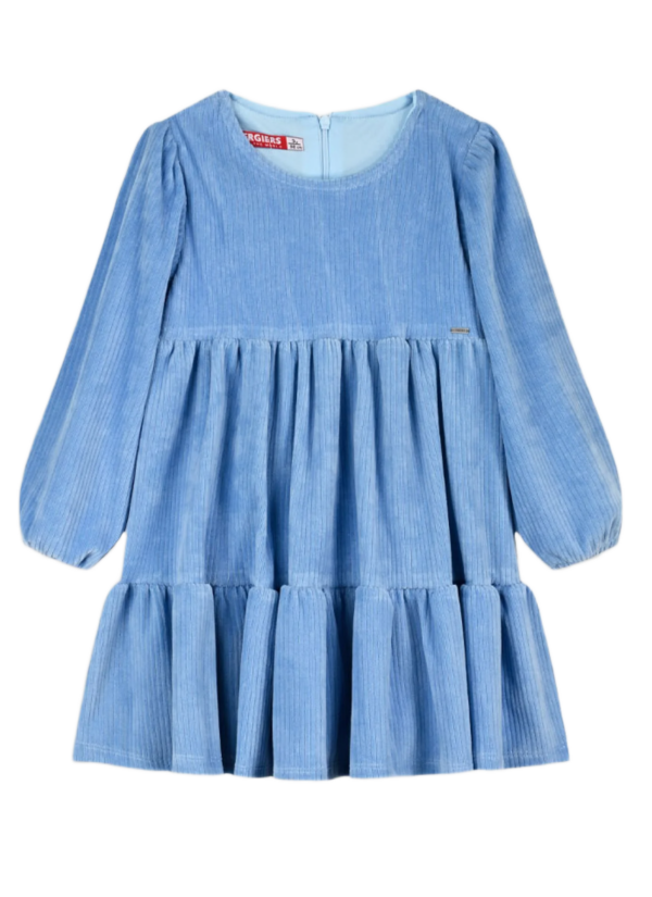 Energiers παιδικό κοτλέ μακρυμάνικο φόρεμα για κορίτσι 15-125311-7