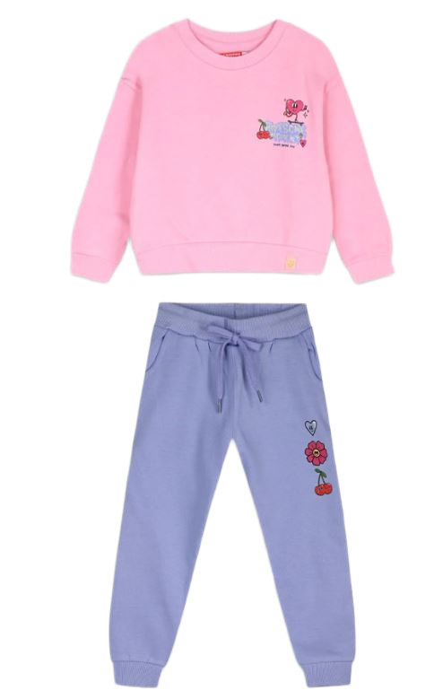 Energiers παιδικό σετ φόρμας με τύπωμα για κορίτσι 15-125372-0