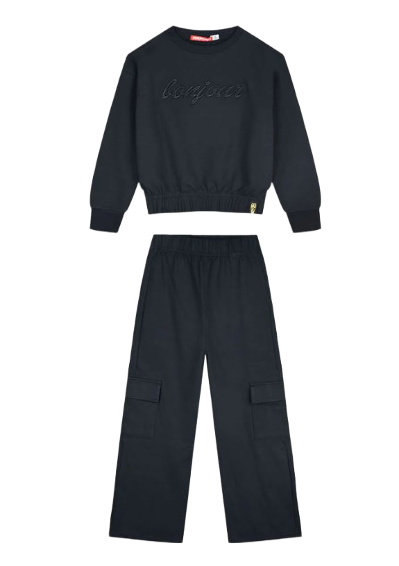 Energiers παιδικό μονόχρωμο σετ φόρμας για κορίτσι 16-125270-0