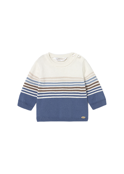 Mayoral Newborn πλεκτό ζέρσεϋ μπλουζάκι 15-0 2336