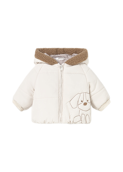 Mayoral Newborn μπουφάν διπλής όψης με κουκούλα 15-02410