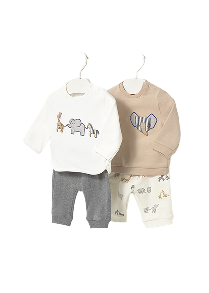 Mayoral Newborn σετ 4 τεμαχίων για αγοράκι 15-02621