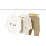 Mayoral Newborn σετ φόρμα για αγοράκι 3 τεμαχίων 15-02622