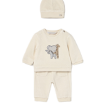 Mayoral Newborn σετ φόρμα για αγοράκι κοτλέ 3 τεμαχίων 15-02624