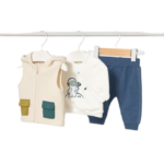 Mayoral Newborn σετ φόρμα για αγοράκι 3 τεμαχίων 15-02640