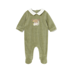 Mayoral Newborn φορμάκι βελουτέ για αγοράκι 15-02716