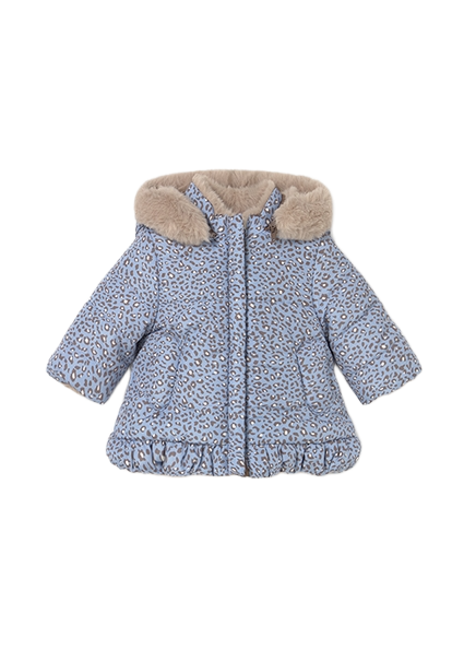 Mayoral Newborn μπουφάν διπλής όψης για κοριτσάκι 15-02404