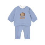 Mayoral Newborn βρεφικό σετ για κοριτσάκι μακρύ παντελόνι και φούτερ 15-02560