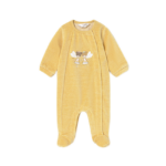 Mayoral Newborn βρεφικό ολόσωμo πιτζαμάκι βελουτέ για κοριτσάκι 15-02704