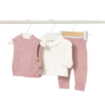 Mayoral Newborn βρεφικό πλεκτό σετ για κοριτσάκι 3 τεμαχίων 15-02709
