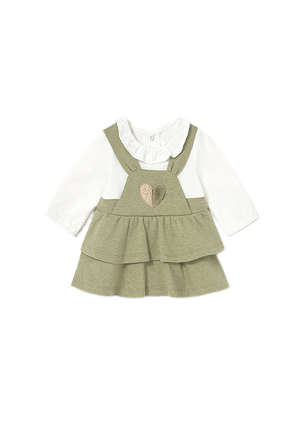 Mayoral Newborn βρεφικό φορμάκι φούστα για κοριτσάκι 15-02801