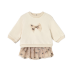 Mayoral Newborn βρεφικό σετ για κοριτσάκι φούστα τούλι με φούτερ 15-02834