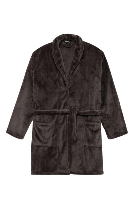 Minerva ανδρική ρόμπα fleece 96-71212-590